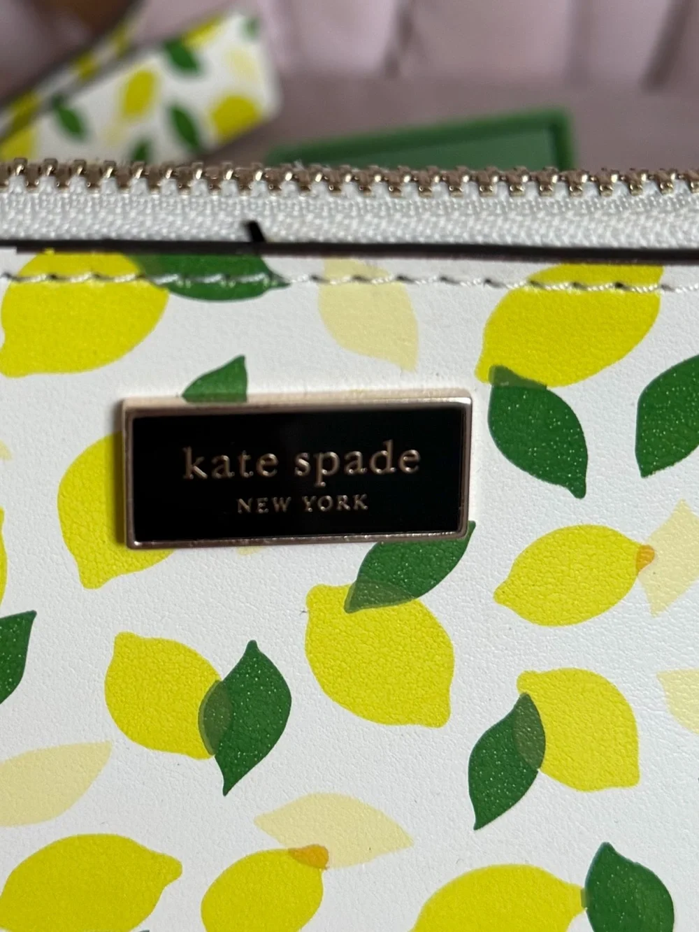 Kate Spade ♠️ Lemon Toss Belt Bag Sz L/XL 🍋